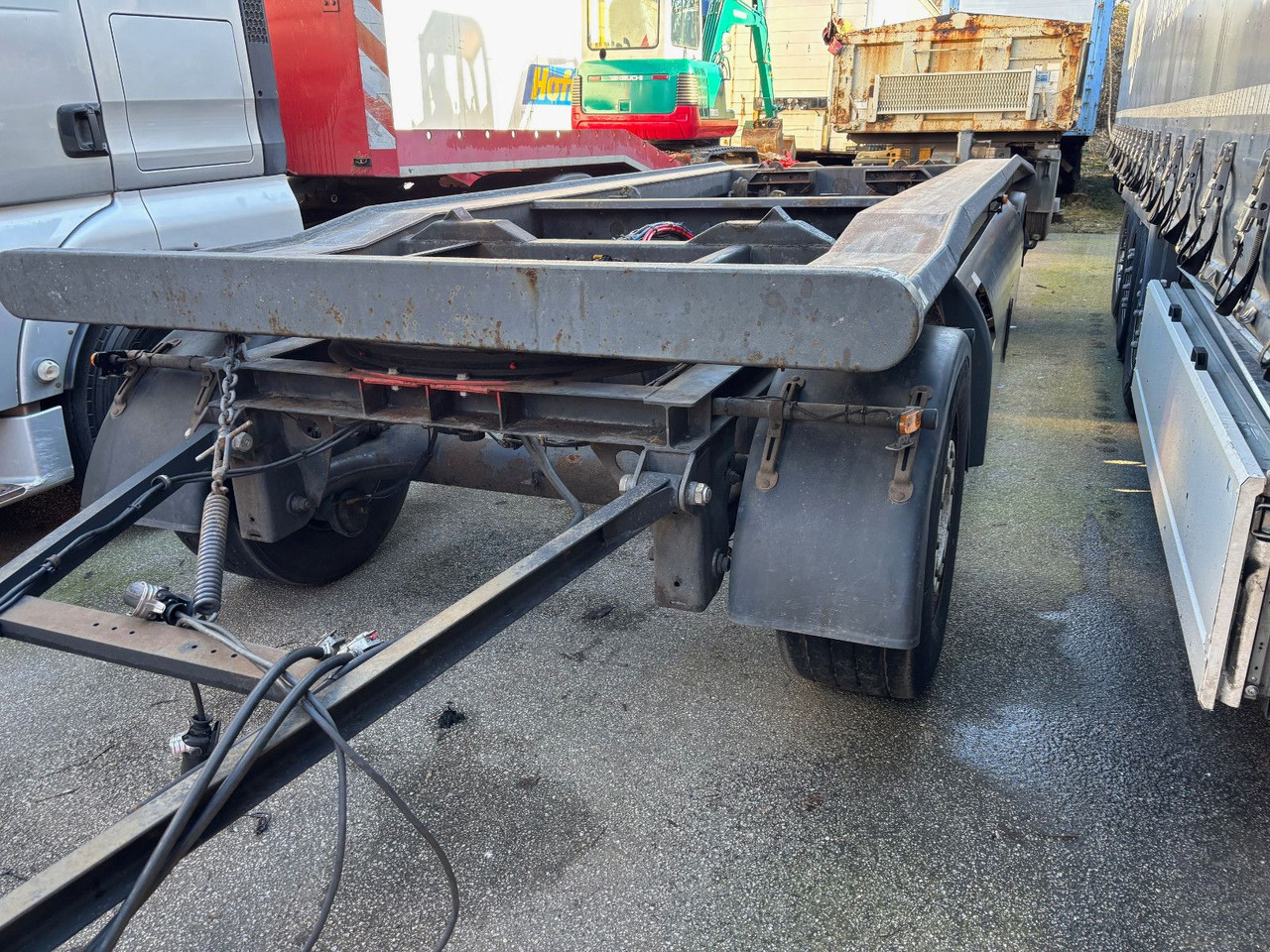 Jung R. TOP ZUSTAND / MICHELIN Ber. - Remolque multilift/ Portacontenedores de cadenas: foto 2 Jung R. TOP ZUSTAND / MICHELIN Ber. - Remolque multilift/ Portacontenedores de cadenas: foto 2