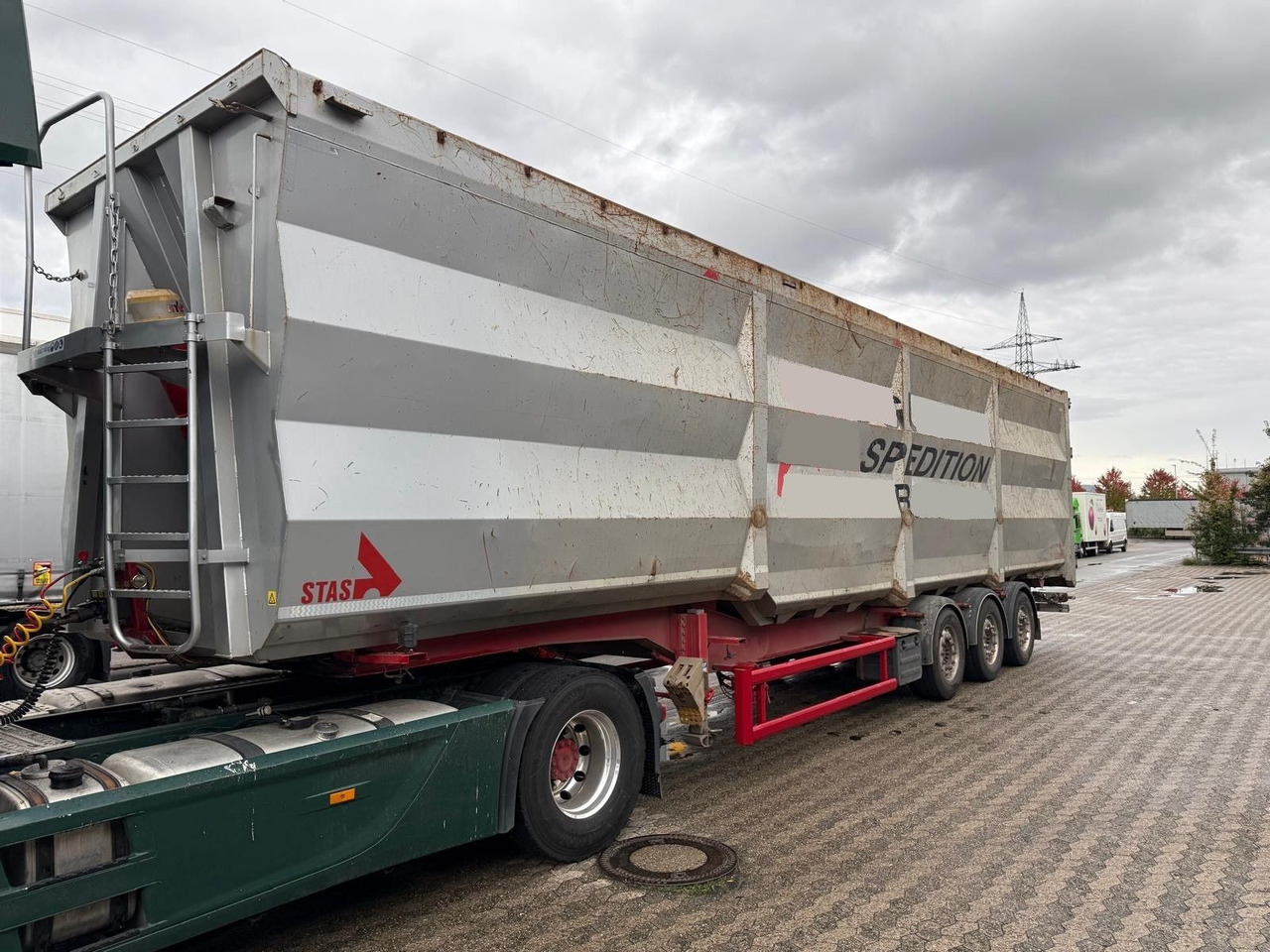 Lück SKF35 86m³/Alufelgen/SAF/Scheibe/Lift - Semirremolque volquete: foto 1 Lück SKF35 86m³/Alufelgen/SAF/Scheibe/Lift - Semirremolque volquete: foto 1