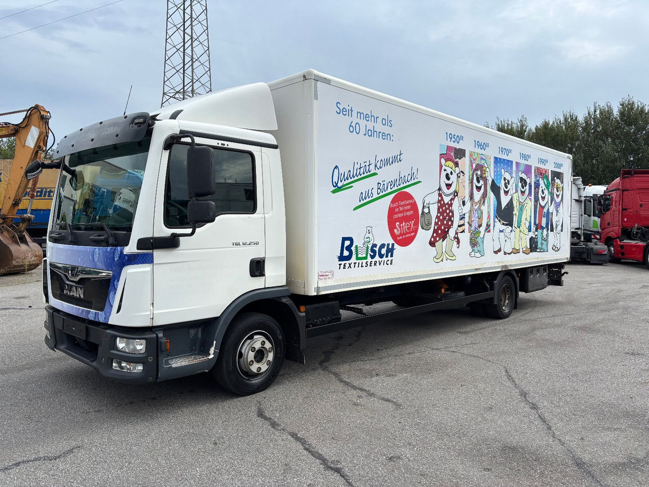 MAN TGL 12.250 LBW/Klima/Standheizung/Bergabfahr - Camión caja cerrada: foto 5 MAN TGL 12.250 LBW/Klima/Standheizung/Bergabfahr - Camión caja cerrada: foto 5