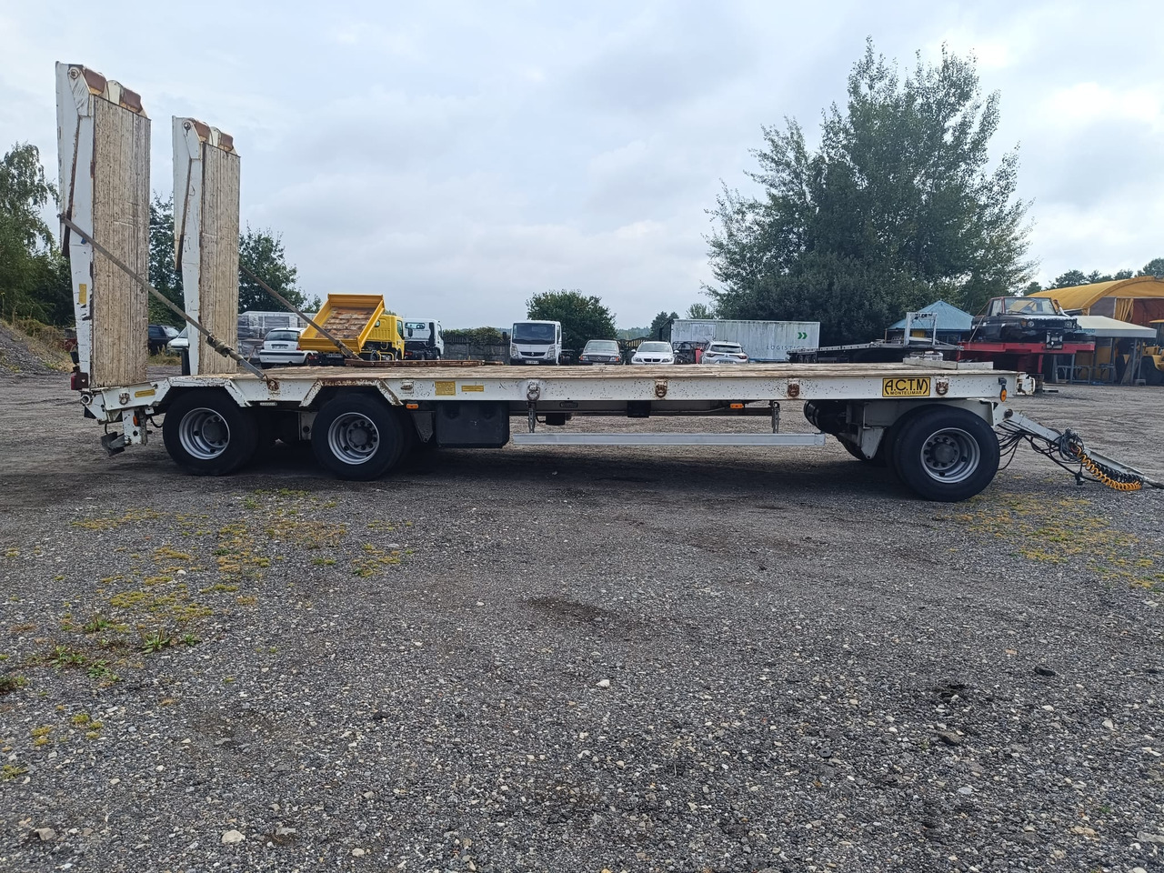 ACTM 3 osie 8m x 2,55 m lad 25 T - Remolque góndola rebajadas: foto 2 ACTM 3 osie 8m x 2,55 m lad 25 T - Remolque góndola rebajadas: foto 2