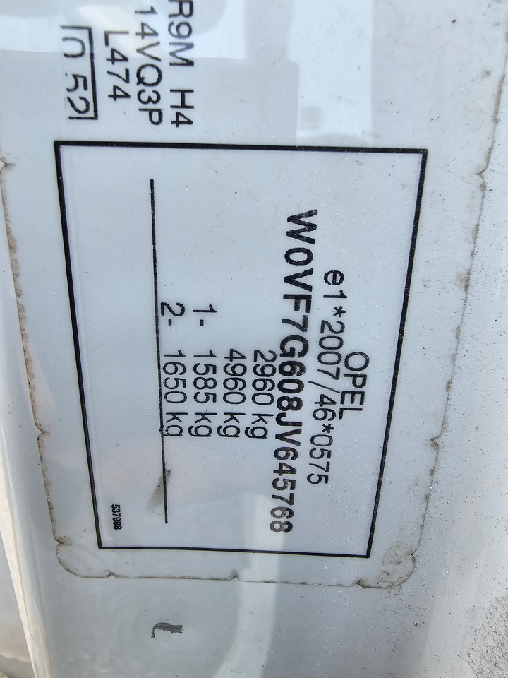 Furgoneta frigorifica Opel VIVARO CHLODNIA CARRIER+230V CHLODZI GRZEJE  KLIMA EURO6: foto 12