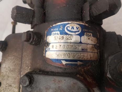 David Brown 990, 995, 996 Fuel Injection Pump K921356, 3248f820, Cav3248f820 - Bomba de combustible para Mini tractor: foto 3 David Brown 990, 995, 996 Fuel Injection Pump K921356, 3248f820, Cav3248f820 - Bomba de combustible para Mini tractor: foto 3