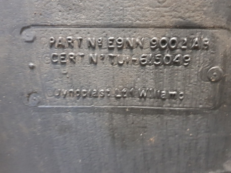 Depósito de combustible Ford 7740, 6640, 5640, Fuel Tank 82847556, E9nn9002ac, 81874135: foto 6