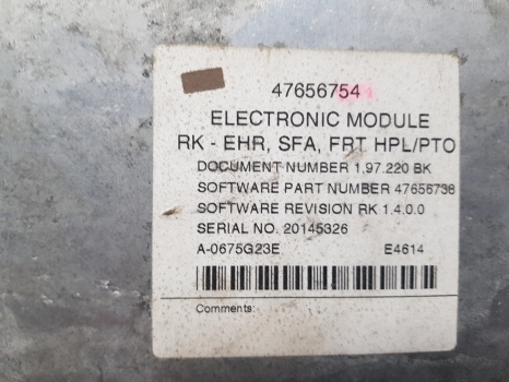 New Holland T7.170, T7.185, T7.200, T7.210 Xcm Unit Rk Ecu 47656754, 47656738 - Unidad de control para Tractor: foto 2 New Holland T7.170, T7.185, T7.200, T7.210 Xcm Unit Rk Ecu 47656754, 47656738 - Unidad de control para Tractor: foto 2