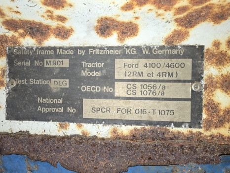 Sold Ford 2600, 3600, 4600, 4610 Complete Fritzmeier Cab M901 Sold - Cabina: foto 2 Sold Ford 2600, 3600, 4600, 4610 Complete Fritzmeier Cab M901 Sold - Cabina: foto 2