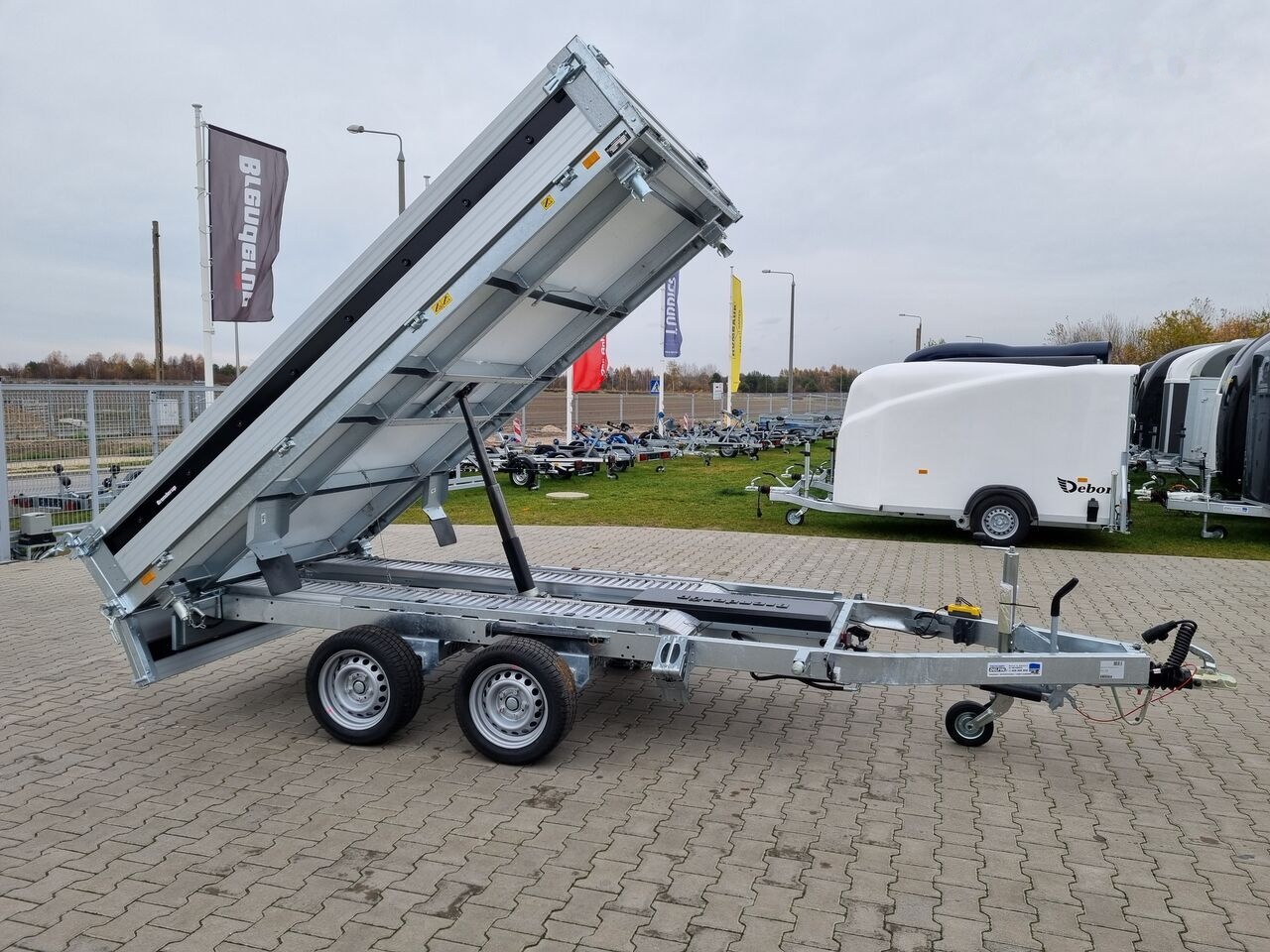 Brenderup TT5325 ATB tipper 3 sides dumping 325 x 180 cm 3.5T GVW - Remolque volquete: foto 2 Brenderup TT5325 ATB tipper 3 sides dumping 325 x 180 cm 3.5T GVW - Remolque volquete: foto 2