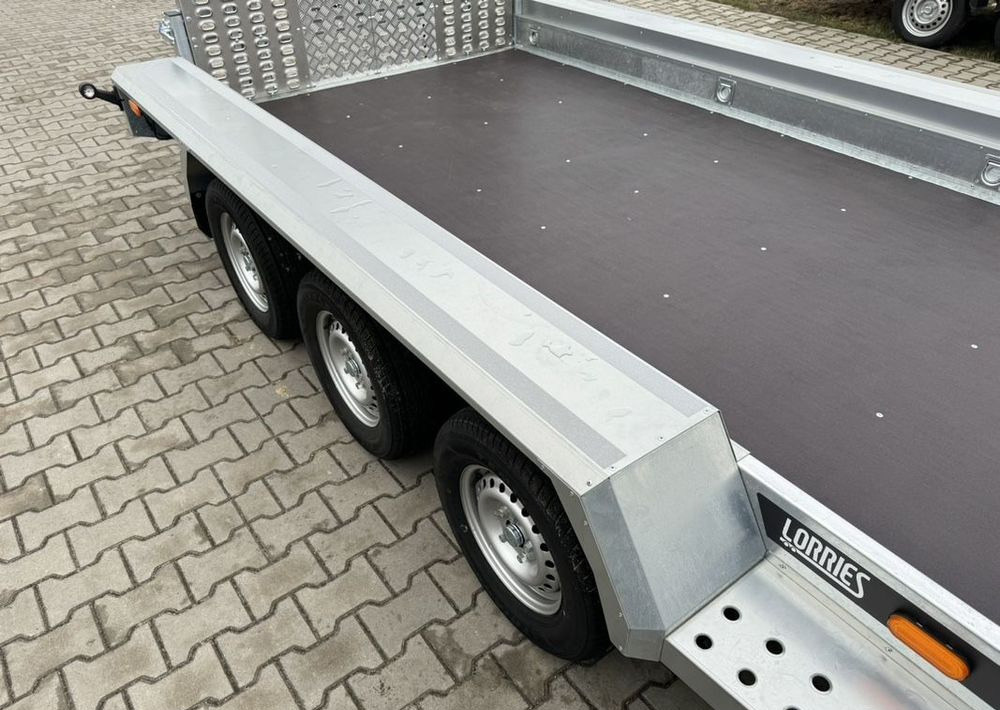 Remolque porta maquinaria nuevo LORRIES TPM35-4017 402x175 cm DMC 3500kg przyczepa 3 osiowa pod koparkę budowlanka: foto 9