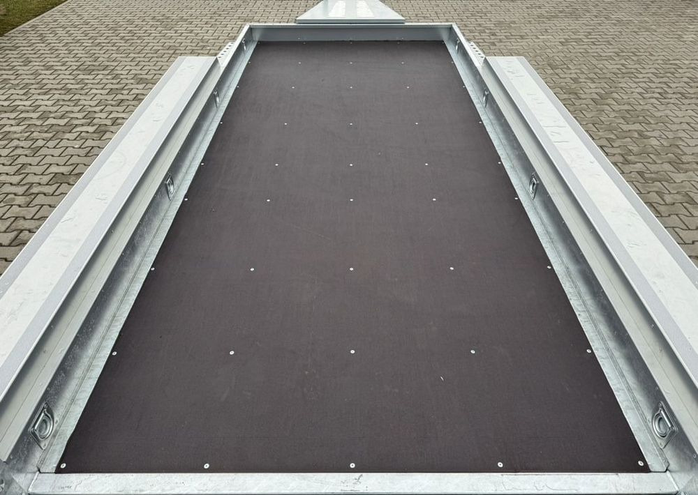 Remolque porta maquinaria nuevo LORRIES TPM35-4017 402x175 cm DMC 3500kg przyczepa 3 osiowa pod koparkę budowlanka: foto 19