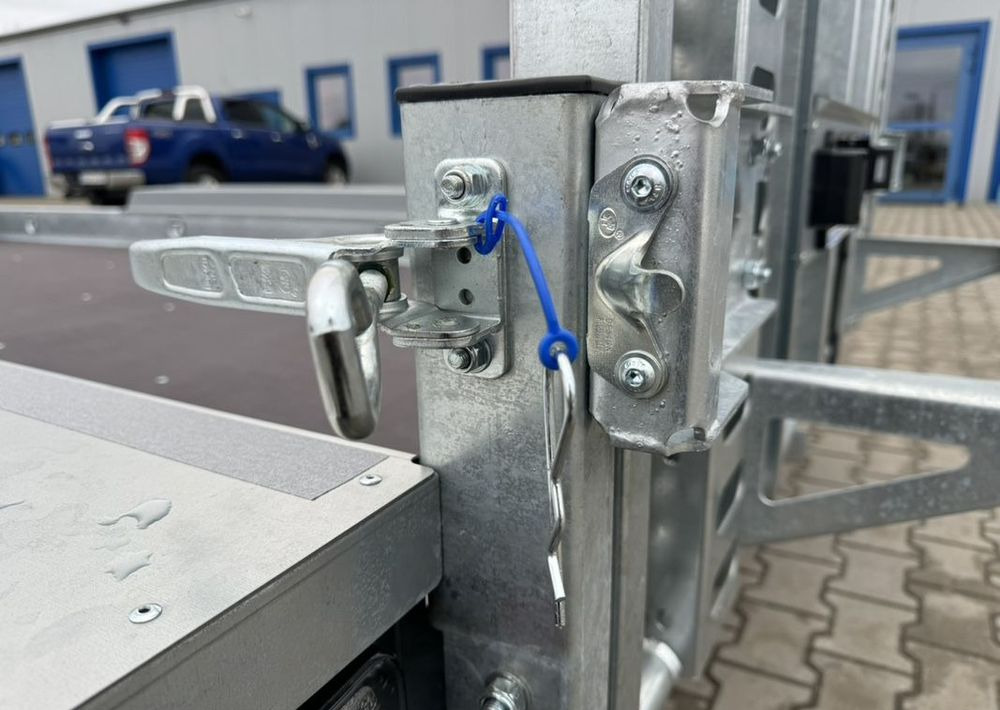 Remolque porta maquinaria nuevo LORRIES TPM35-4017 402x175 cm DMC 3500kg przyczepa 3 osiowa pod koparkę budowlanka: foto 16