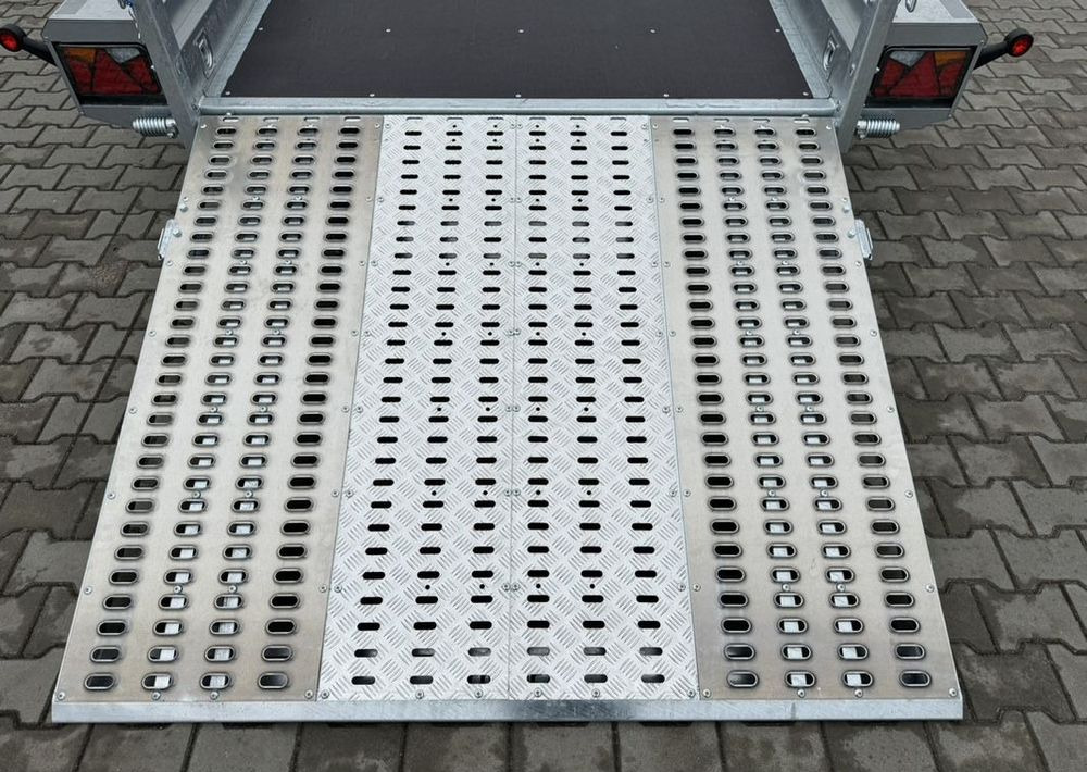 Remolque porta maquinaria nuevo LORRIES TPM35-4017 402x175 cm DMC 3500kg przyczepa 3 osiowa pod koparkę budowlanka: foto 18