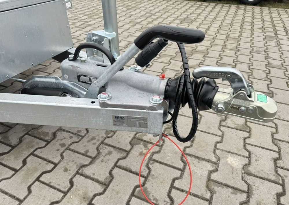 Remolque porta maquinaria nuevo LORRIES TPM35-4017 402x175 cm DMC 3500kg przyczepa 3 osiowa pod koparkę budowlanka: foto 11