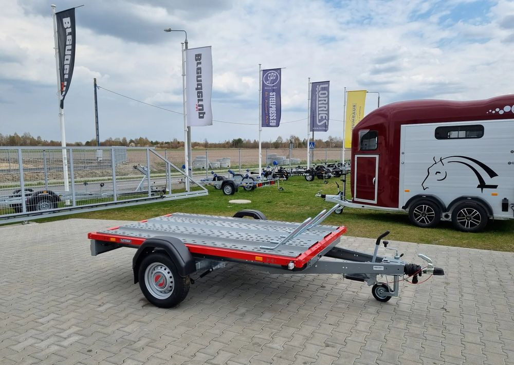 Stema STM 02 10-25-15.1 red | 251x153 cm 3 motocykle | DMC 1000kg - Remolque para moto: foto 1 Stema STM 02 10-25-15.1 red | 251x153 cm 3 motocykle | DMC 1000kg - Remolque para moto: foto 1
