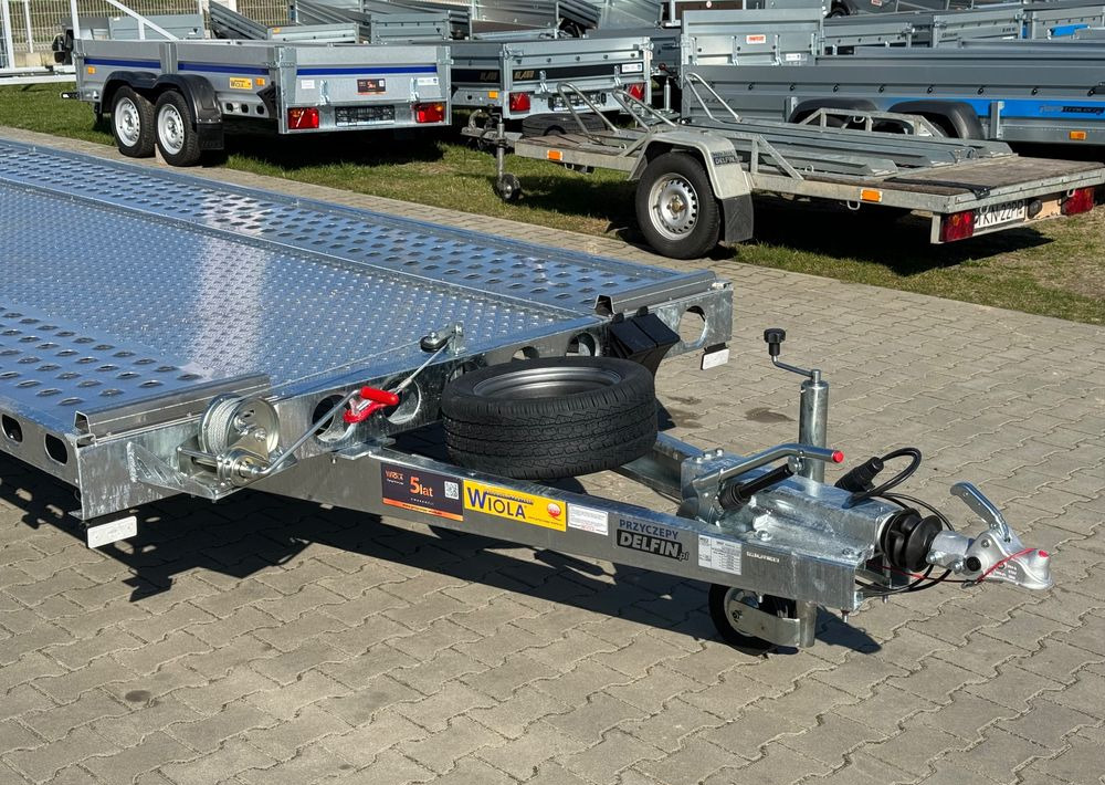WIOLA L35G85 | 844x204 cm | 3500kg | wypełnienie blachą - Remolque portavehículos: foto 2 WIOLA L35G85 | 844x204 cm | 3500kg | wypełnienie blachą - Remolque portavehículos: foto 2