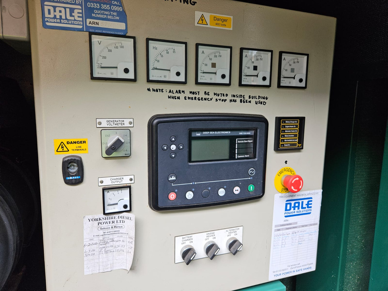 VOLVO TAD 720 GE DIESEL GENERATOR 120KW 150KVA 250 HOURS VOLVO TAD 720 GE DIESEL GENERATOR 120KW 150KVA 250 HOURS - Herramienta/ Equipo: foto 5 VOLVO TAD 720 GE DIESEL GENERATOR 120KW 150KVA 250 HOURS VOLVO TAD 720 GE DIESEL GENERATOR 120KW 150KVA 250 HOURS - Herramienta/ Equipo: foto 5