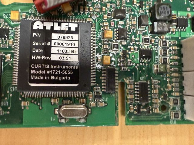 Atlet 078925 | Controlboard Tillerhead including display and keyboartd from PLP2 - Sistema eléctrico para Equipo de manutención: foto 4 Atlet 078925 | Controlboard Tillerhead including display and keyboartd from PLP2 - Sistema eléctrico para Equipo de manutención: foto 4