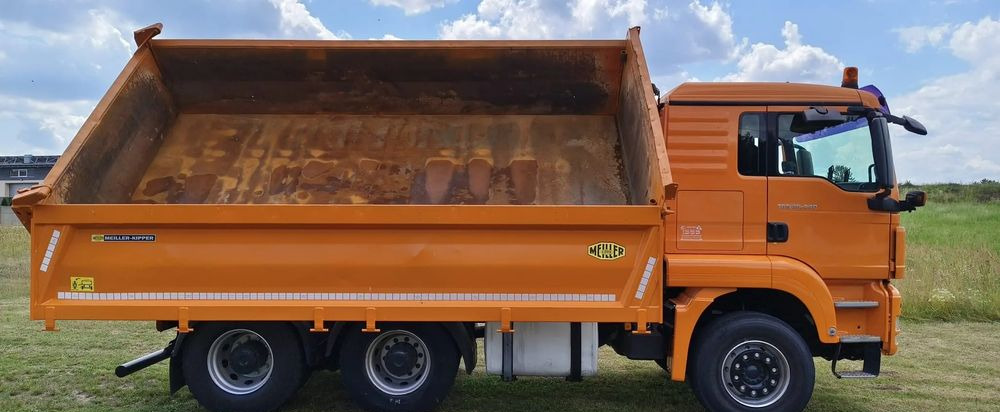 MAN TGS 26.440 | 6x4 | Retarder | Wywrotka Meiller trójstronna | Euro 5 | - Camión volquete: foto 4 MAN TGS 26.440 | 6x4 | Retarder | Wywrotka Meiller trójstronna | Euro 5 | - Camión volquete: foto 4