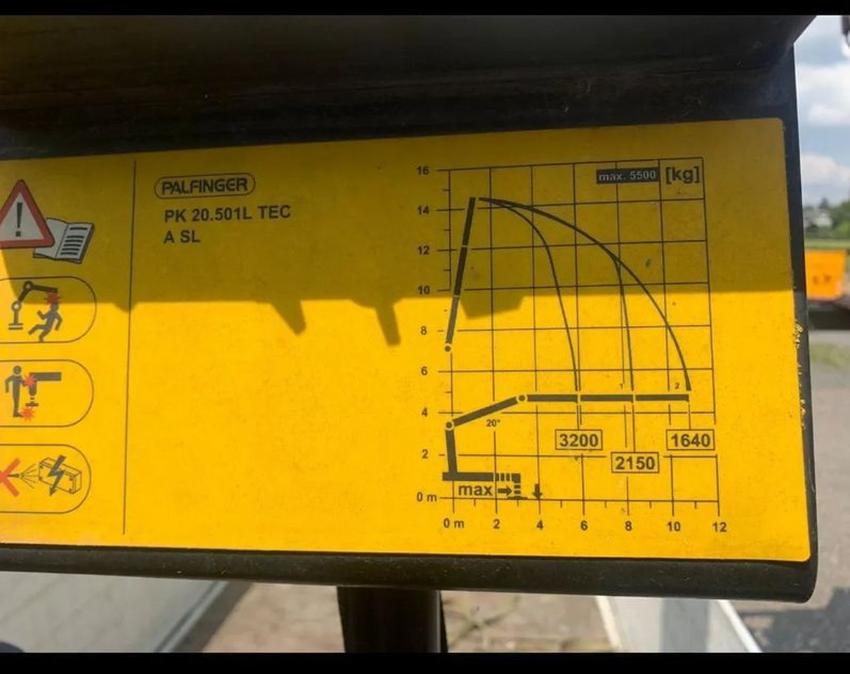 Mercedes-Benz ACTROS 2545 / 6x2 / HDS Palfinger PK 20.501 sterowany radiowo / Przyczepa w zestawie / Euro6/ Przebieg 340 000km - Camión caja abierta, Camión grúa: foto 5 Mercedes-Benz ACTROS 2545 / 6x2 / HDS Palfinger PK 20.501 sterowany radiowo / Przyczepa w zestawie / Euro6/ Przebieg 340 000km - Camión caja abierta, Camión grúa: foto 5