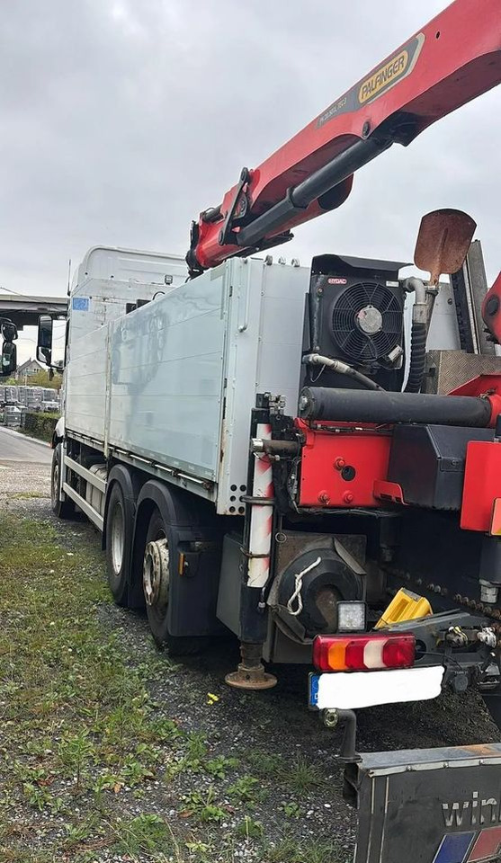 Mercedes-Benz ACTROS 2545 / 6x2 / HDS Palfinger PK 20.501 sterowany radiowo / Przyczepa w zestawie / Euro6/ Przebieg 340 000km - Camión caja abierta, Camión grúa: foto 3 Mercedes-Benz ACTROS 2545 / 6x2 / HDS Palfinger PK 20.501 sterowany radiowo / Przyczepa w zestawie / Euro6/ Przebieg 340 000km - Camión caja abierta, Camión grúa: foto 3
