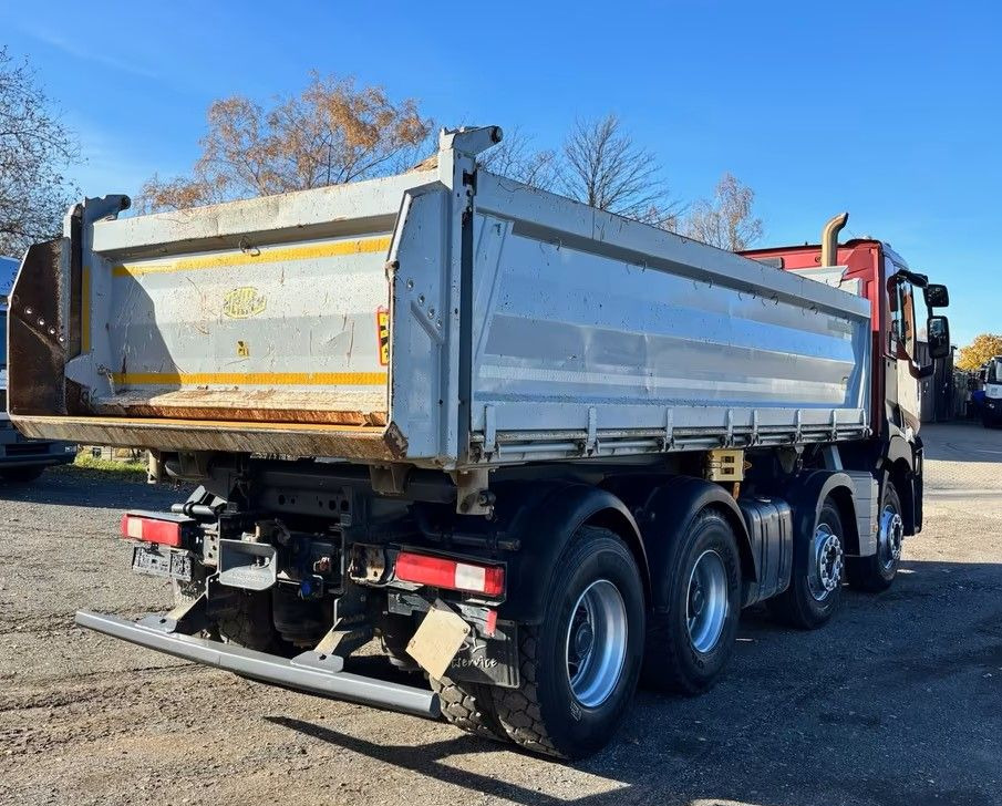 Renault C450 Comfort – 8x4 – Bordmatik – Wywrotka trójstronna - Meiller – ServoTwin – Euro 6 – Tylko 215.704 km !! - Camión volquete: foto 3 Renault C450 Comfort – 8x4 – Bordmatik – Wywrotka trójstronna - Meiller – ServoTwin – Euro 6 – Tylko 215.704 km !! - Camión volquete: foto 3