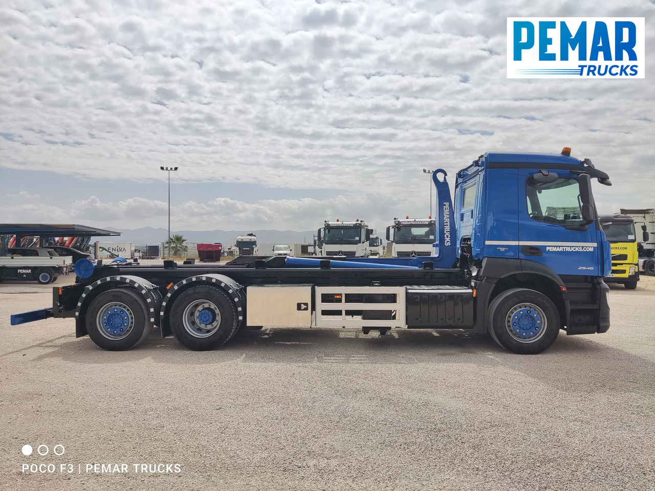 MERCEDES-BENZ ANTOS 2546 6X2 MULTILIFT - Camión portacontenedore/ Intercambiable: foto 5 MERCEDES-BENZ ANTOS 2546 6X2 MULTILIFT - Camión portacontenedore/ Intercambiable: foto 5