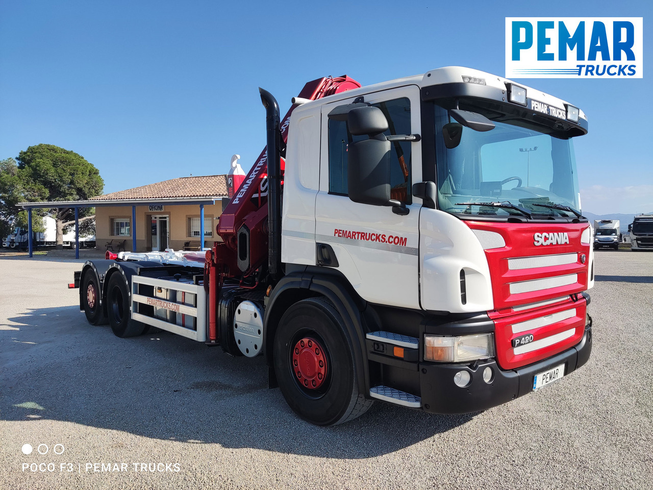 SCANIA P 420 GRUA GANCHO MULTILIFT 6X2 - Camión grúa: foto 4 SCANIA P 420 GRUA GANCHO MULTILIFT 6X2 - Camión grúa: foto 4