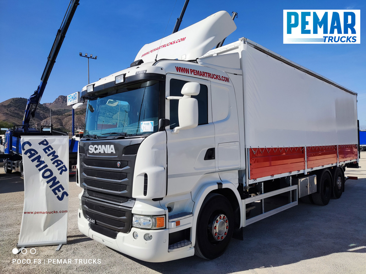 SCANIA R 440 6X2 SEMITAUTLINER - Camión lona: foto 1 SCANIA R 440 6X2 SEMITAUTLINER - Camión lona: foto 1