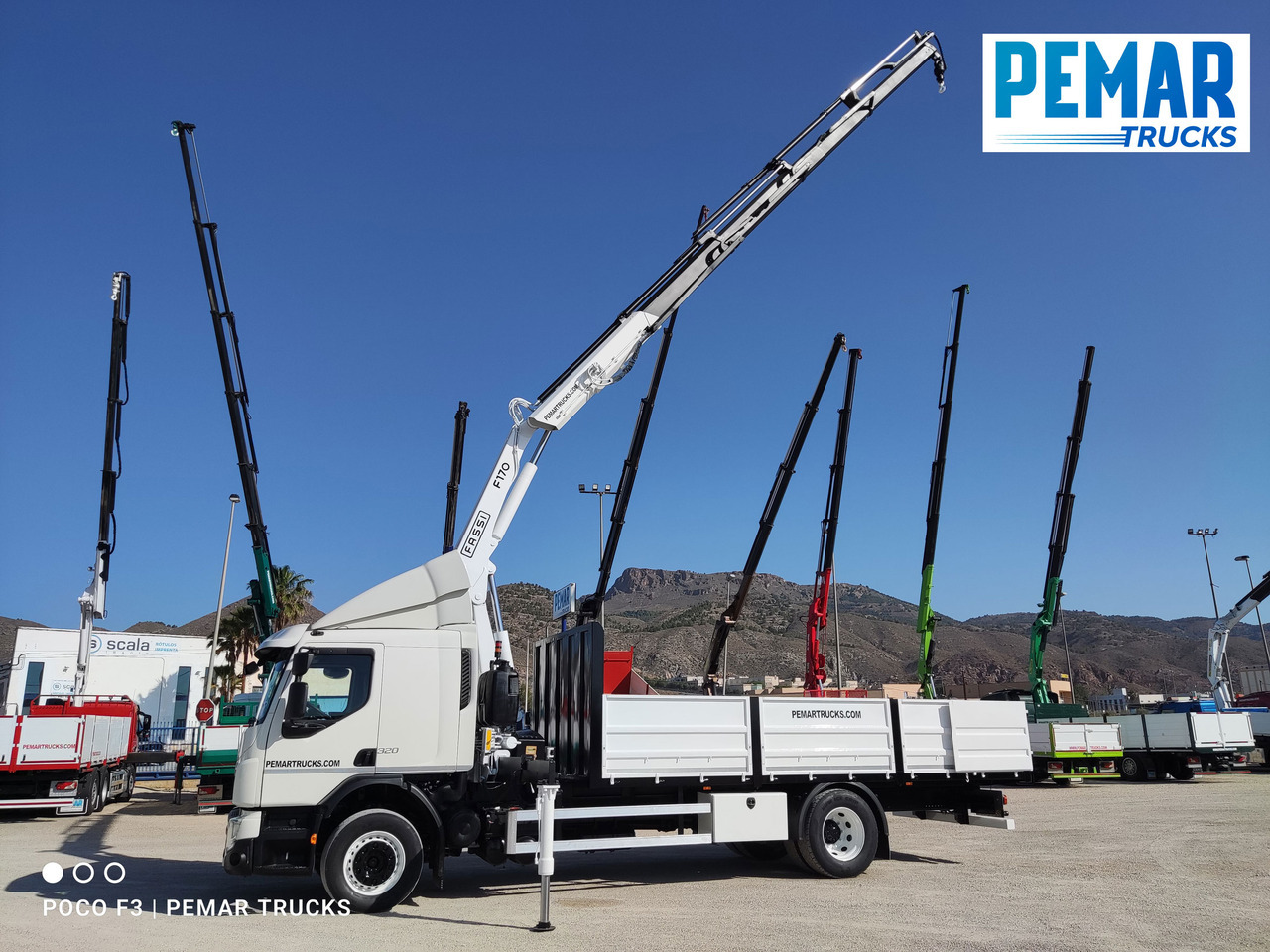 Camión grúa VOLVO FE 320 GRUA CAJA FIJA 18T EURO 6: foto 6 Camión grúa VOLVO FE 320 GRUA CAJA FIJA 18T EURO 6: foto 6