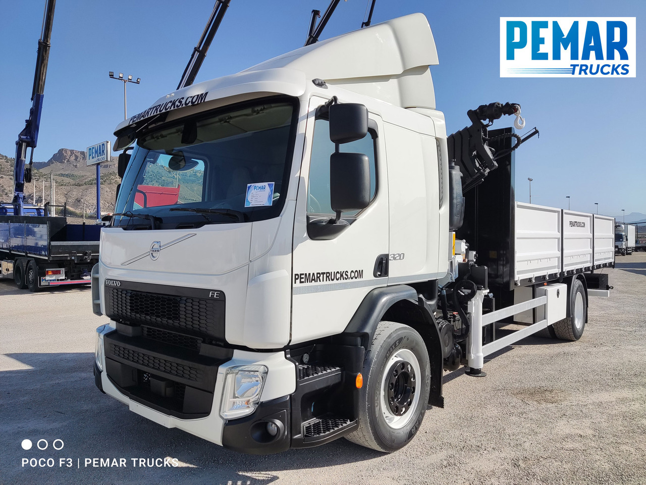 Camión grúa VOLVO FE 320 GRUA CAJA FIJA 18T EURO 6: foto 27 Camión grúa VOLVO FE 320 GRUA CAJA FIJA 18T EURO 6: foto 27