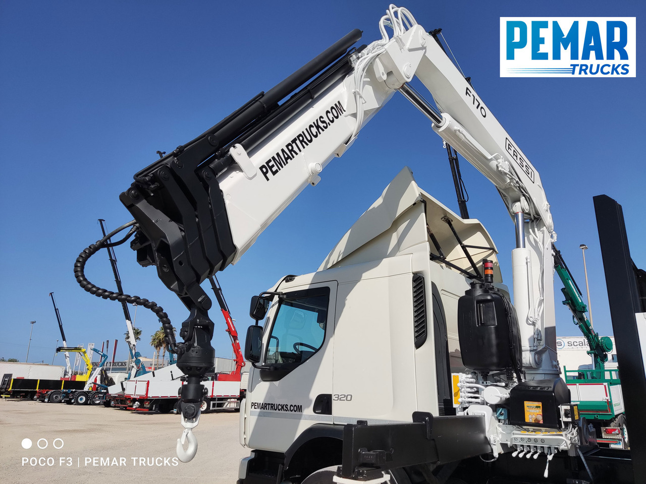 Camión grúa VOLVO FE 320 GRUA CAJA FIJA 18T EURO 6: foto 12 Camión grúa VOLVO FE 320 GRUA CAJA FIJA 18T EURO 6: foto 12