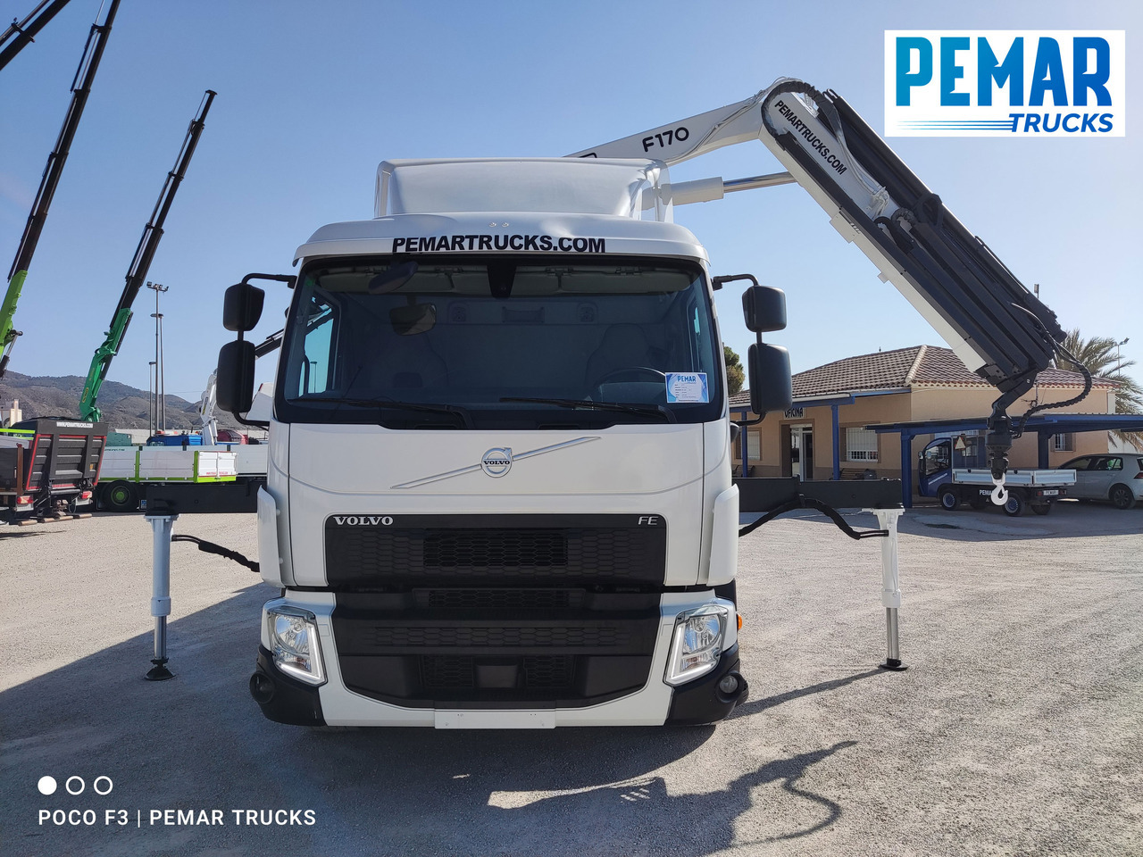 Camión grúa VOLVO FE 320 GRUA CAJA FIJA 18T EURO 6: foto 11 Camión grúa VOLVO FE 320 GRUA CAJA FIJA 18T EURO 6: foto 11