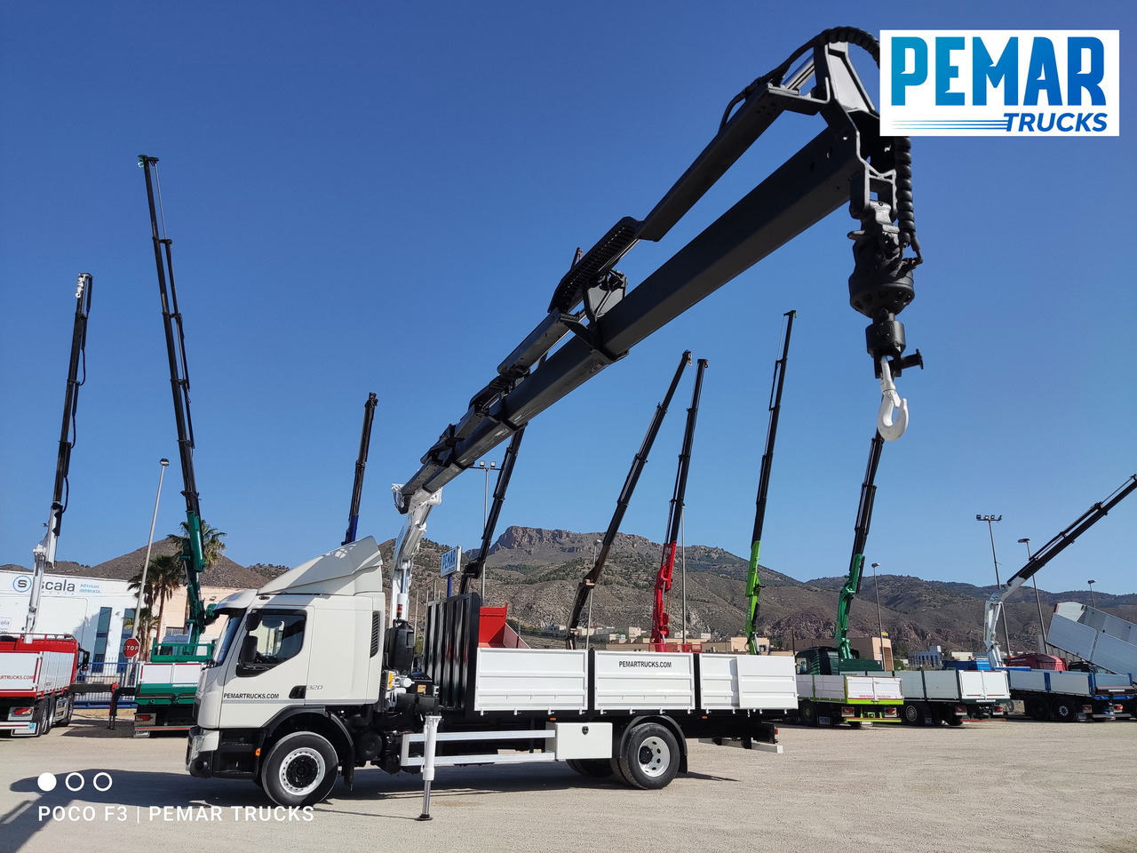 Camión grúa VOLVO FE 320 GRUA CAJA FIJA 18T EURO 6: foto 8 Camión grúa VOLVO FE 320 GRUA CAJA FIJA 18T EURO 6: foto 8