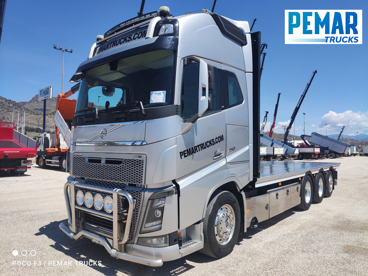 VOLVO FH16 750 8X4 PLATAFORMA CAJA ABIERTA - Camión caja abierta: foto 1 VOLVO FH16 750 8X4 PLATAFORMA CAJA ABIERTA - Camión caja abierta: foto 1