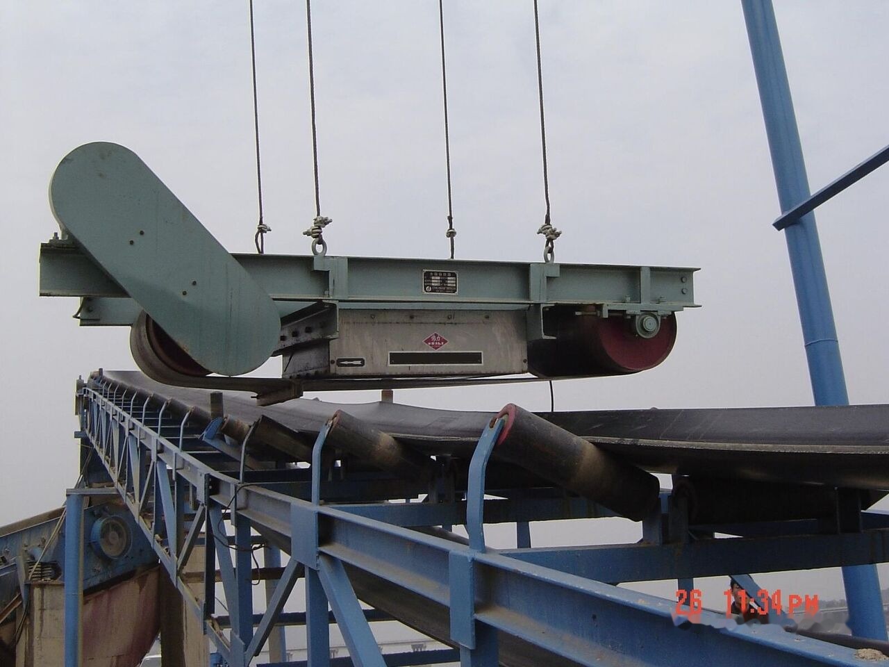 Kinglink B800 Magnetic Separator for remove iron and steels - Cinta transportadora: foto 3 Kinglink B800 Magnetic Separator for remove iron and steels - Cinta transportadora: foto 3