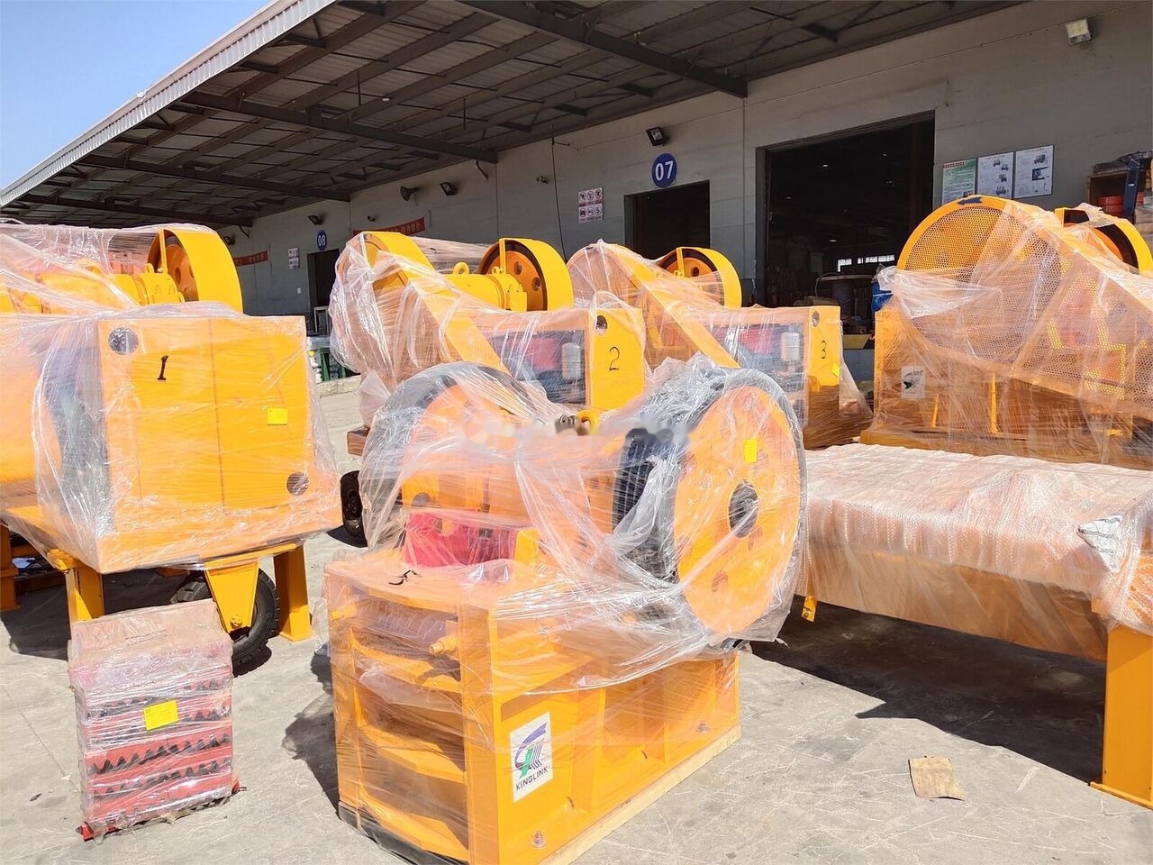 Trituradora de mandíbula nuevo Kinglink Diesel engine Driven Portable Jaw Crusher: foto 7