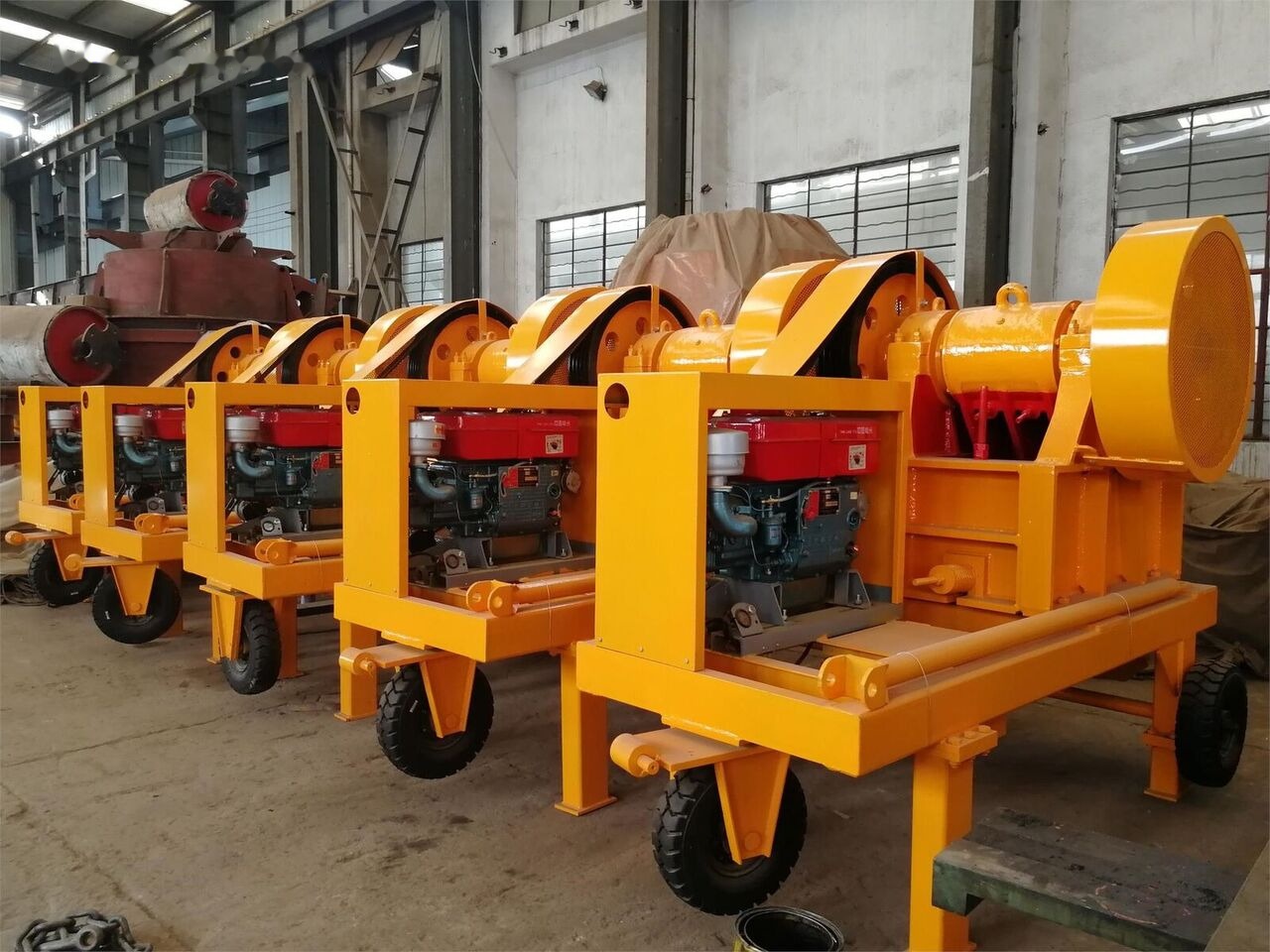 Trituradora de mandíbula nuevo Kinglink Diesel engine Driven Portable Jaw Crusher: foto 6