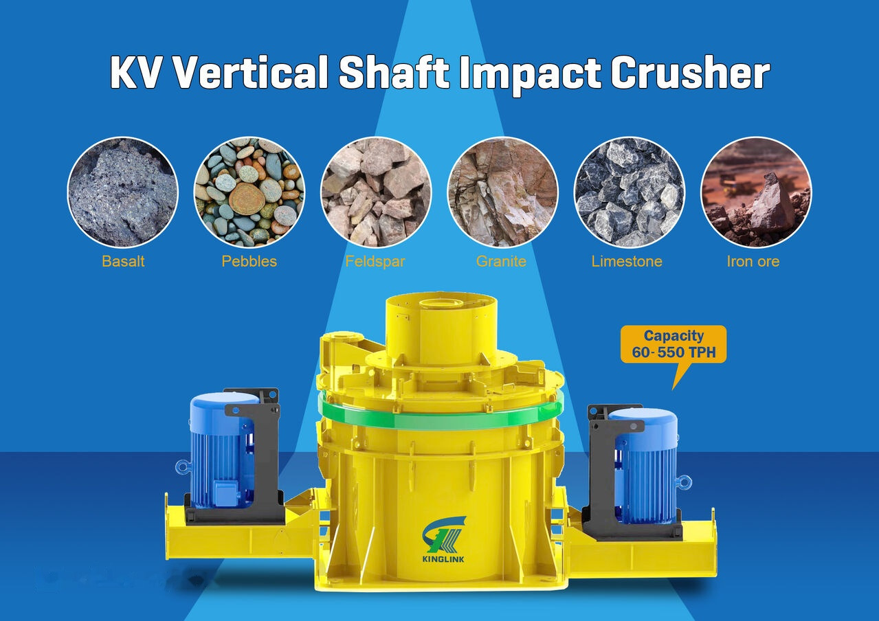Kinglink KV85 Vertical Shaft Impact (VSI) Crusher - Machacadora: foto 1 Kinglink KV85 Vertical Shaft Impact (VSI) Crusher - Machacadora: foto 1