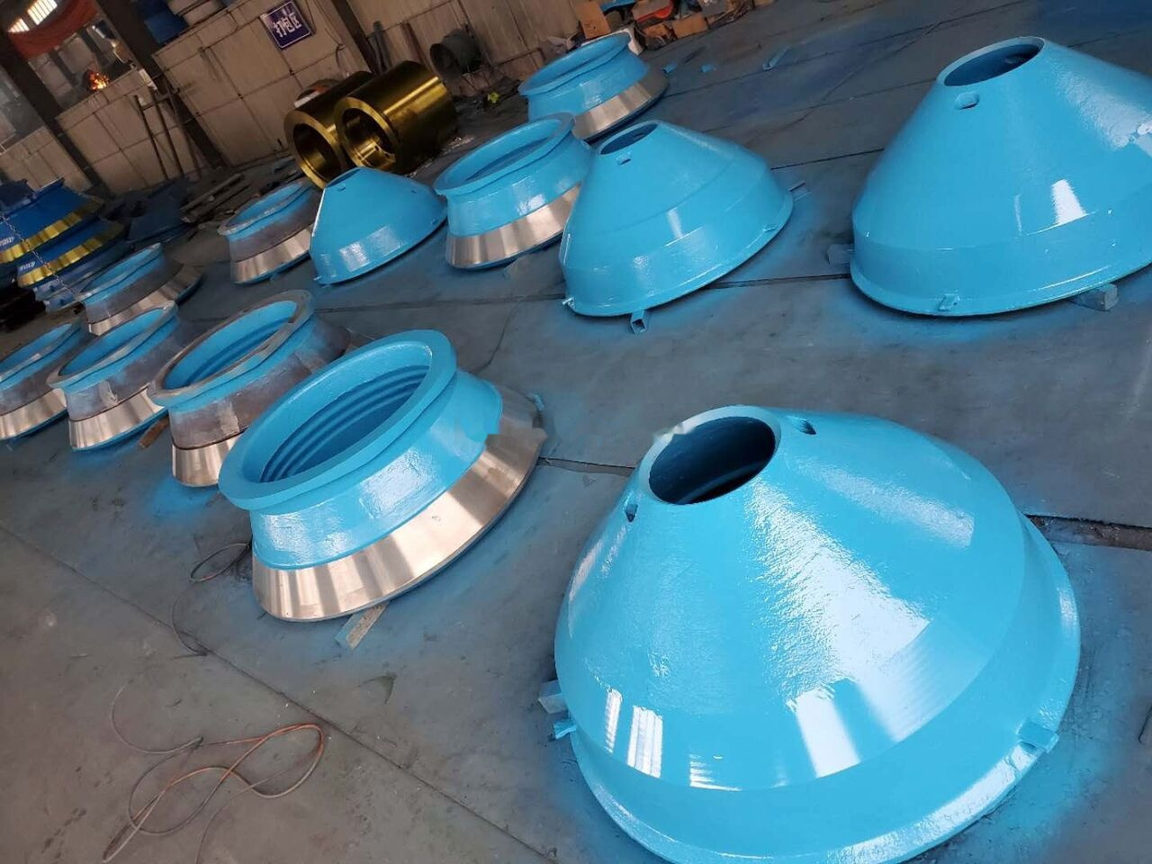 Bowl liner, Mantle, Concave For Metso CONE CRUSHER - Piezas de recambio para Trituradora de mandíbula: foto 3 Bowl liner, Mantle, Concave For Metso CONE CRUSHER - Piezas de recambio para Trituradora de mandíbula: foto 3