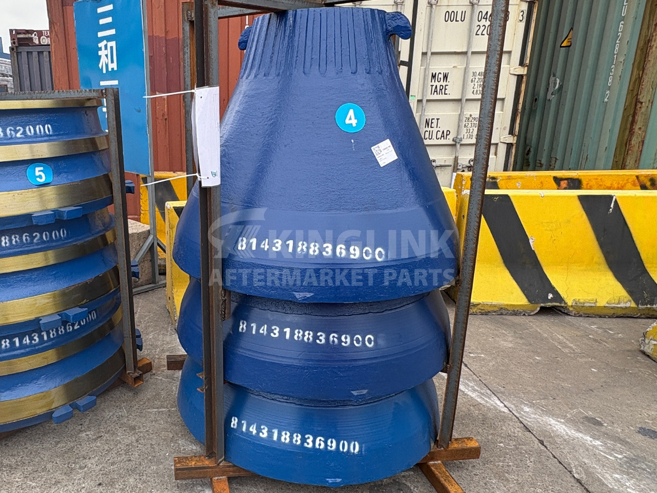 KINGLINK High Manganese Steel Mantle 814318836900 for Gp300s Cone Crusher - Piezas de recambio para Machacadora: foto 3 KINGLINK High Manganese Steel Mantle 814318836900 for Gp300s Cone Crusher - Piezas de recambio para Machacadora: foto 3