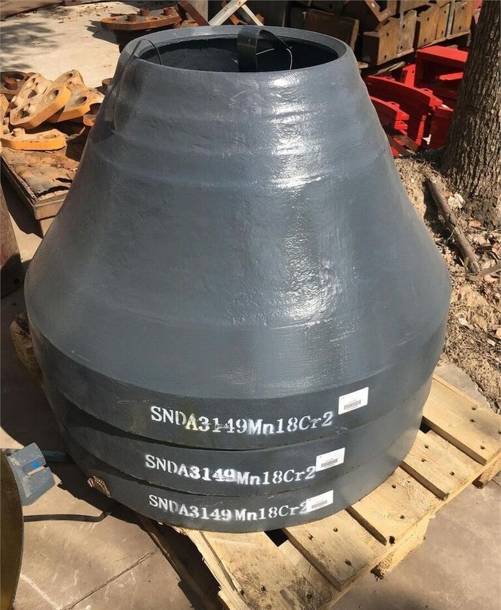 Mantle and Concave fit Sandvik CH430 for Sandvik crusher - Piezas de recambio para Machacadora: foto 3 Mantle and Concave fit Sandvik CH430 for Sandvik crusher - Piezas de recambio para Machacadora: foto 3