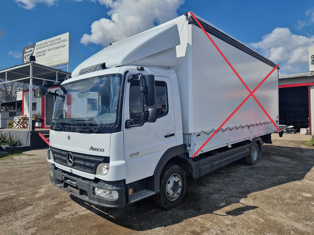MERCEDES-BENZ ATEGO 816 - Camión lona: foto 1 MERCEDES-BENZ ATEGO 816 - Camión lona: foto 1