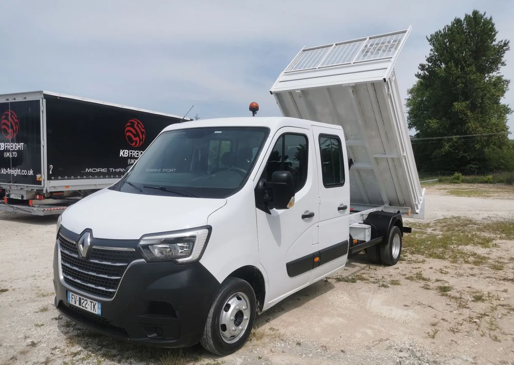 Renault Master 2.3dCi-130KM Brygadówka wywrotka 48.800km przebieg kiper doka Dubel klimatyzacja - Furgoneta basculante: foto 1 Renault Master 2.3dCi-130KM Brygadówka wywrotka 48.800km przebieg kiper doka Dubel klimatyzacja - Furgoneta basculante: foto 1