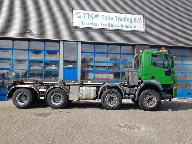 Camión portacontenedore/ Intercambiable Iveco Stralis 450 8x4 Steel Nieuwe Apk/TÜV 430.000 km kettingsyst 30 ton: foto 6