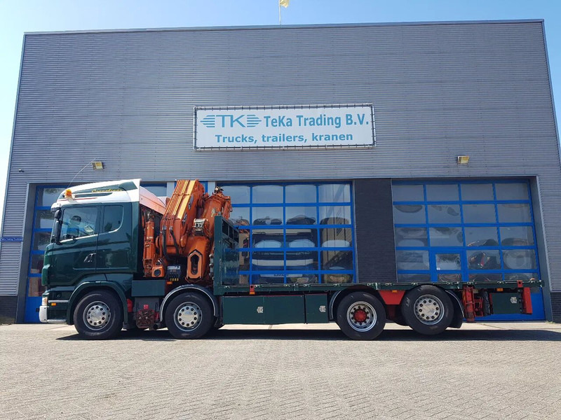 Scania R420 8x2 HIAB 800E-7 Hipro 80 ton/meter Winch Retarder - Camión caja abierta: foto 5 Scania R420 8x2 HIAB 800E-7 Hipro 80 ton/meter Winch Retarder - Camión caja abierta: foto 5