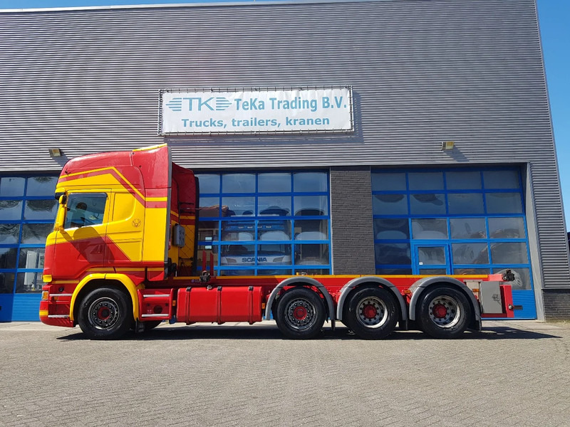 Scania R450 8x2 Topline ADR EX/II, EX/III, FL en AT SCR only - Camión portacontenedore/ Intercambiable: foto 3 Scania R450 8x2 Topline ADR EX/II, EX/III, FL en AT SCR only - Camión portacontenedore/ Intercambiable: foto 3