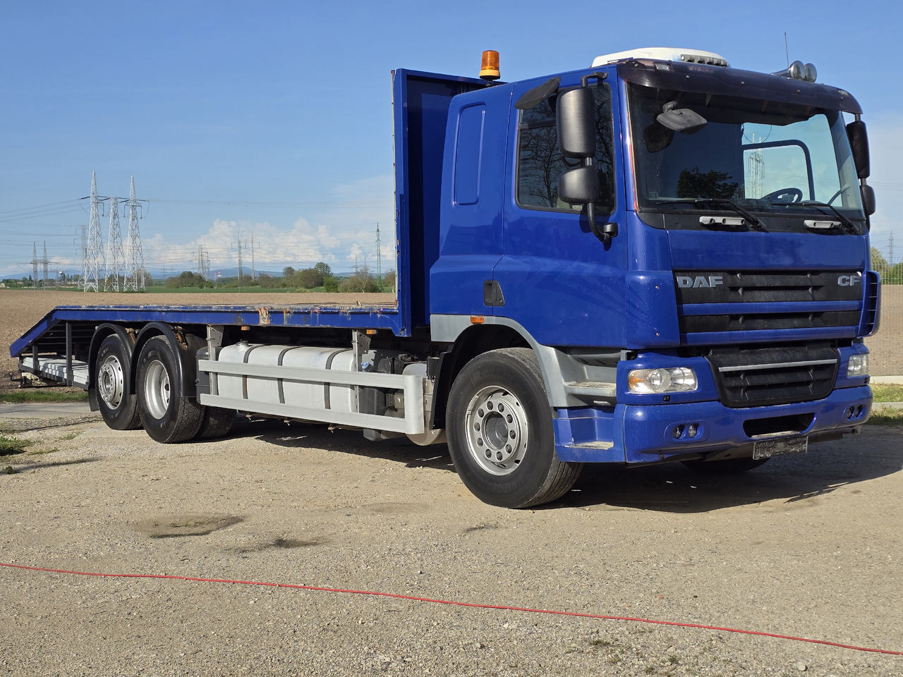 DAF CF 360 MACHINE TRANSPORTER SPECIAL PRICE ONLY THIS YEAR - Camión portavehículos: foto 2 DAF CF 360 MACHINE TRANSPORTER SPECIAL PRICE ONLY THIS YEAR - Camión portavehículos: foto 2