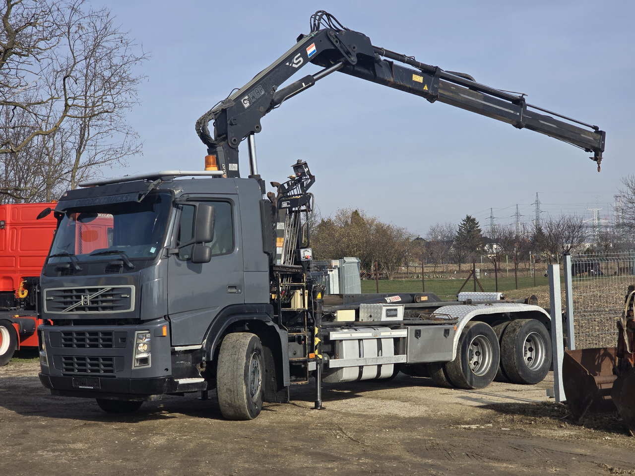 Camión multibasculante VOLVO FM 380 HOOK SYSTEM / HIAB 166 D2 DUO: foto 7