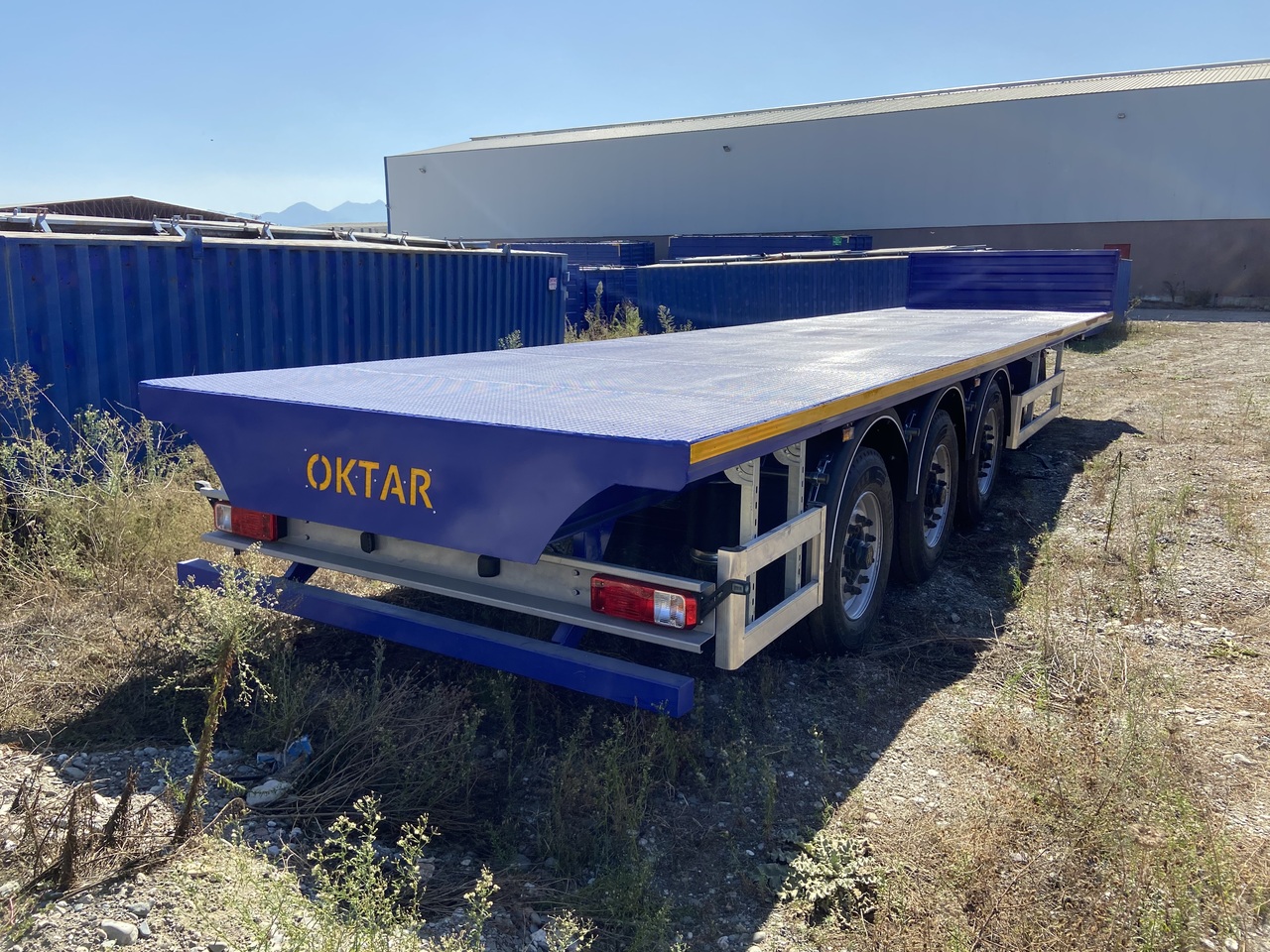 OKTAR PLATFORM -SEMI TRAILER 2023 2023 - Semirremolque plataforma/ Caja abierta: foto 2 OKTAR PLATFORM -SEMI TRAILER 2023 2023 - Semirremolque plataforma/ Caja abierta: foto 2