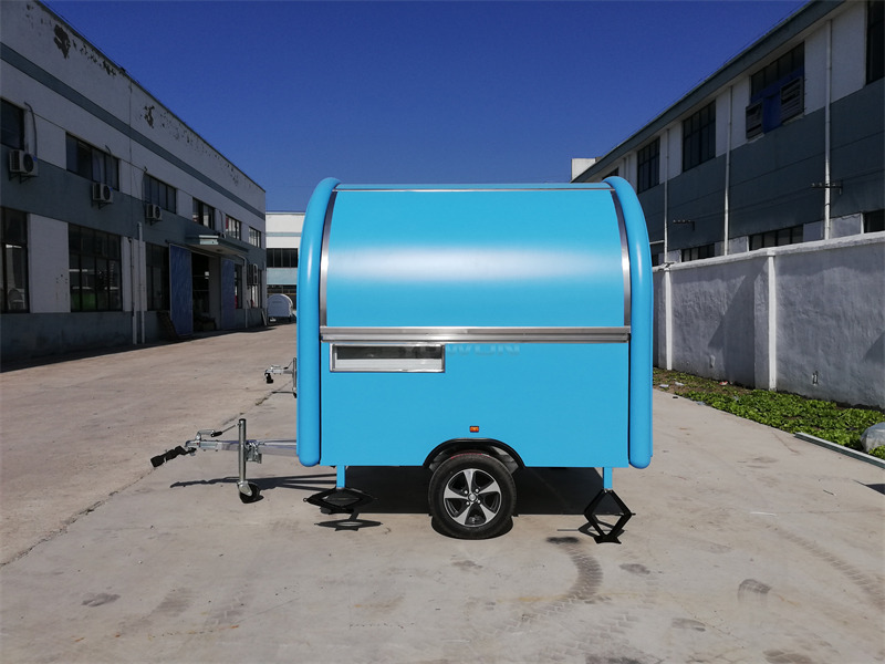YOWON small fiberglass food vending trailer hot dog cart for Europe - Remolque venta ambulante: foto 4 YOWON small fiberglass food vending trailer hot dog cart for Europe - Remolque venta ambulante: foto 4
