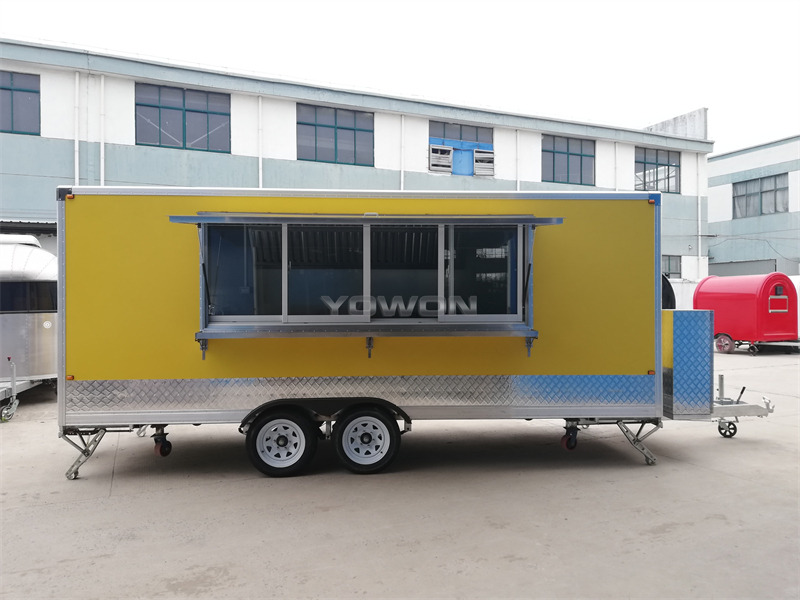 YOWON vintage model square food truck catering truck - Remolque venta ambulante: foto 5 YOWON vintage model square food truck catering truck - Remolque venta ambulante: foto 5