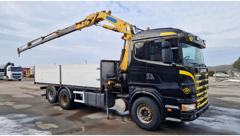 Scania R164 6X2 EFFER 150 full steel - Camión caja abierta, Camión grúa: foto 2 Scania R164 6X2 EFFER 150 full steel - Camión caja abierta, Camión grúa: foto 2